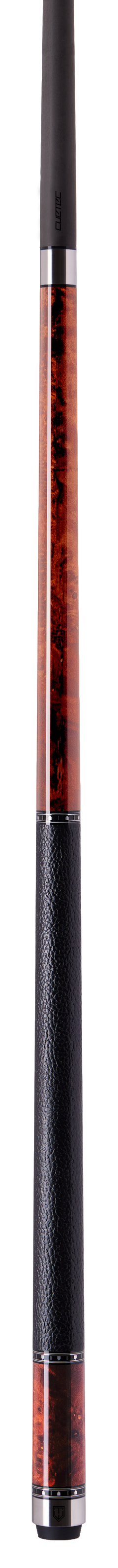 Cuetec Cynergy Truewood Mappa Burl II LTW - Leather Wrap