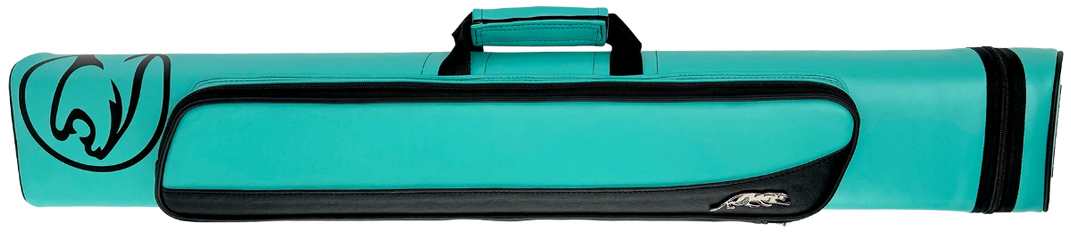 Predator Roadline Teal 2x4 Hard Pool Cue Case with Double Straps