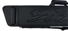 Predator Sport Black 3x5 soft cue case embossed panther detail