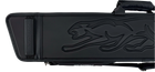 Predator Sport Black 3x5 soft cue case embossed panther detail