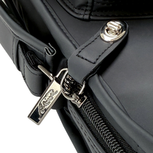 Predator Sport Black 3x5 soft cue case security lock zipper detail
