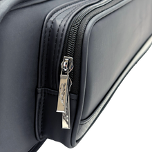 Predator Sport Black 3x5 soft cue case locking zipper pull detail