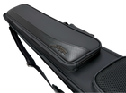 Predator Sport Black 3x5 soft cue case molded pocket detail