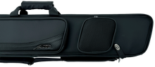 Predator Sport Black 3x5 soft cue case accessory pockets