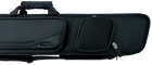 Predator Sport Black 3x5 soft cue case accessory pockets