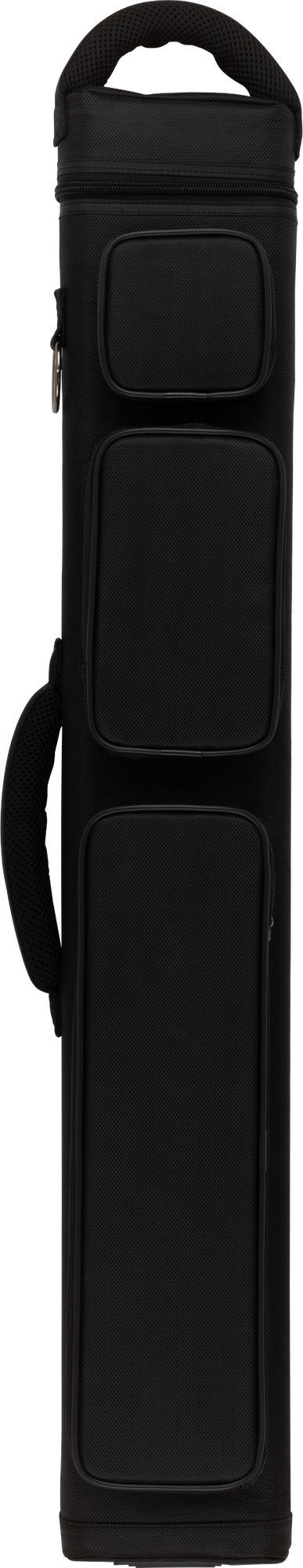 Action Action Black Hard Case w/Backpack Straps Pool Cue Case