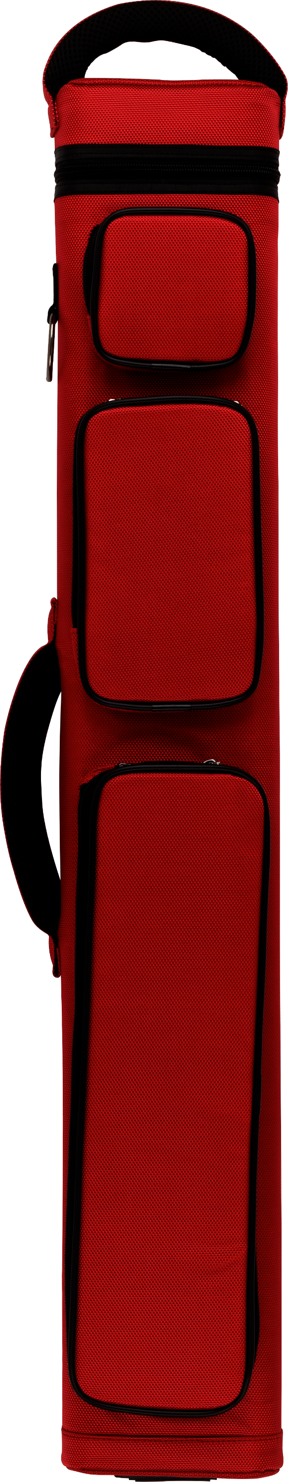 Action Action Burgundy Hard Case w/Backpack Straps Pool Cue Case
