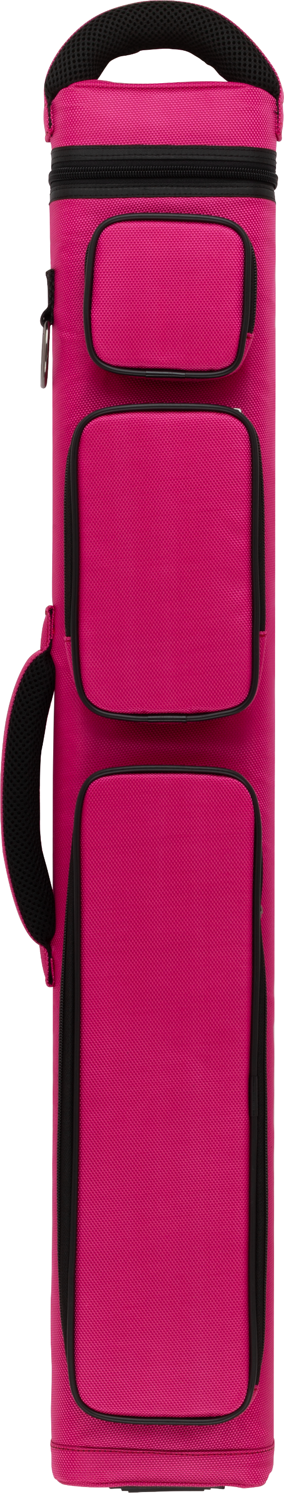 Action Action Fuchsia Hard Case w/Backpack Straps Pool Cue Case