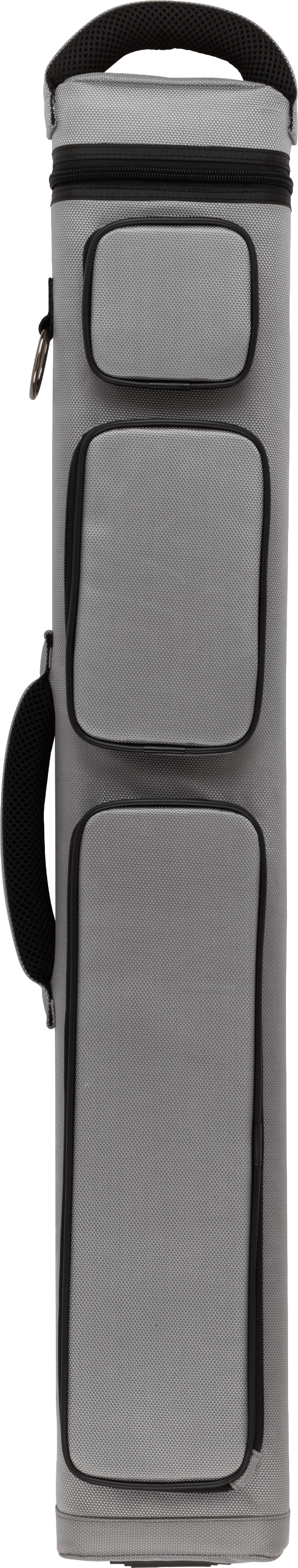Action Action Light Grey Hard Case w/Backpack Straps Pool Cue Case