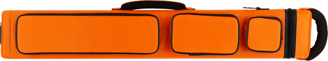 Action Action Orange Hard Case w/Backpack Straps Pool Cue Case