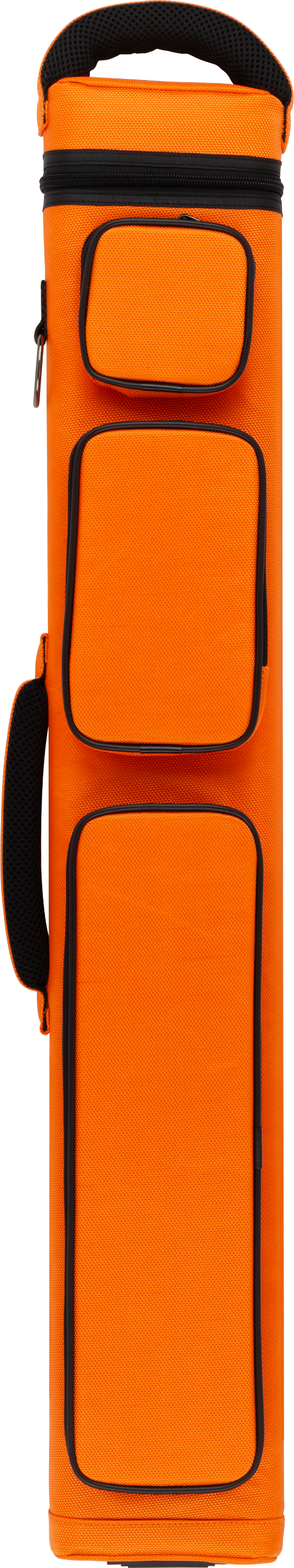Action Action Orange Hard Case w/Backpack Straps Pool Cue Case
