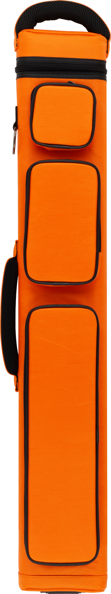Action Action Orange Hard Case w/Backpack Straps Pool Cue Case
