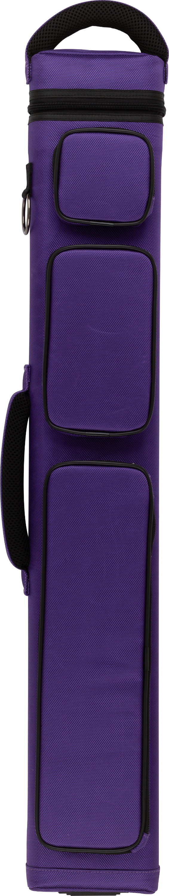 Action Action Purple Hard Case w/Backpack Straps Pool Cue Case
