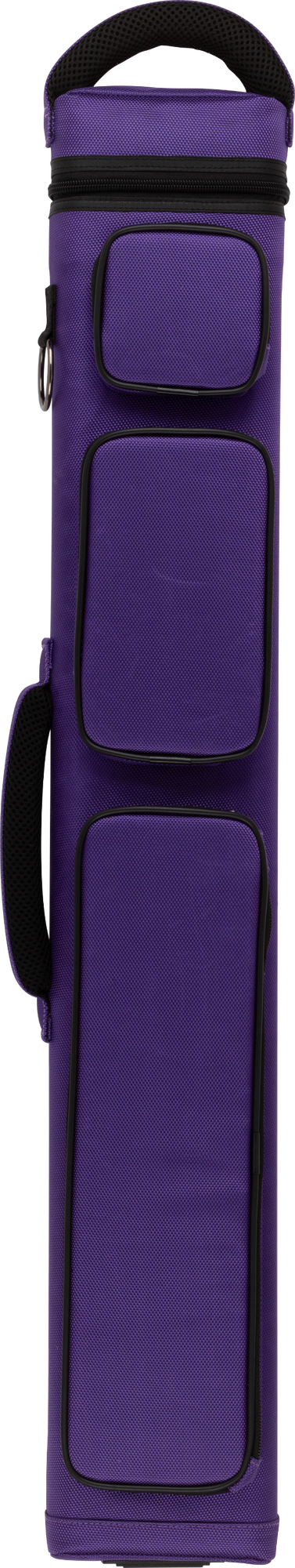 Action Action Purple Hard Case w/Backpack Straps Pool Cue Case