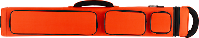 Action Action Tangerine Hard Case w/Backpack Straps Pool Cue Case