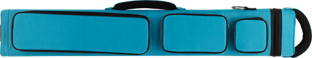 Action Action Teal Hard Case w/Backpack Straps Pool Cue Case