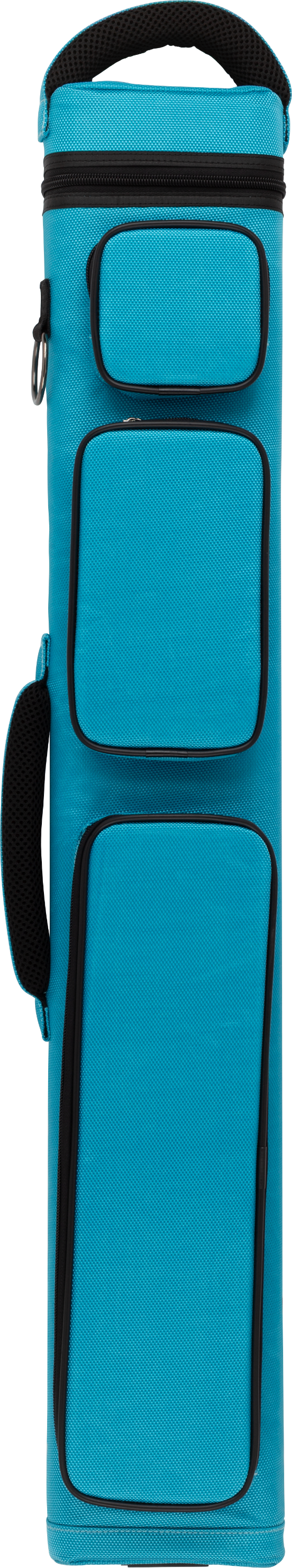 Action Action Teal Hard Case w/Backpack Straps Pool Cue Case