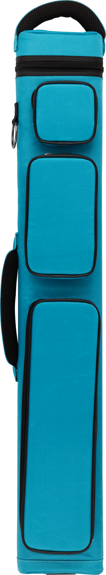 Action Action Teal Hard Case w/Backpack Straps Pool Cue Case