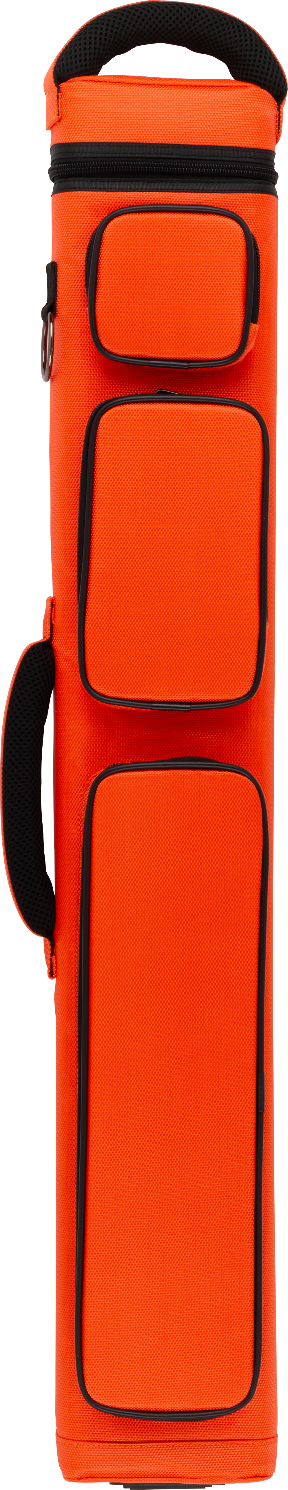 Action Action Tangerine Hard Case w/Backpack Straps Pool Cue Case