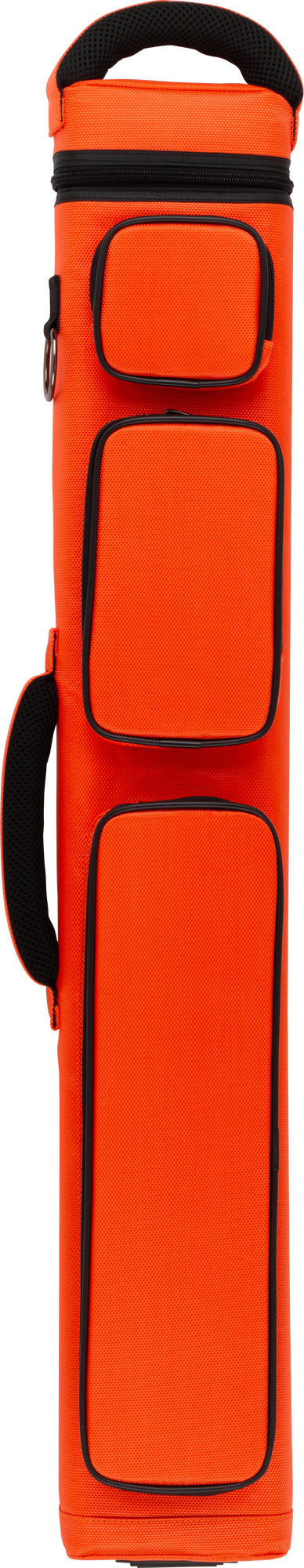 Action Action Tangerine Hard Case w/Backpack Straps Pool Cue Case