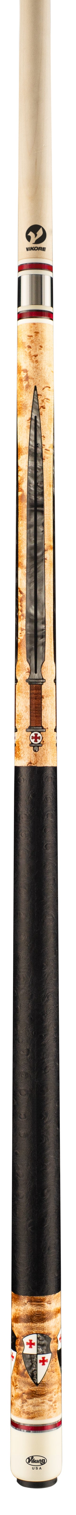 Viking Defender DF0804 Sword & Shield Pool Cue | Vikore Shaft -Viking