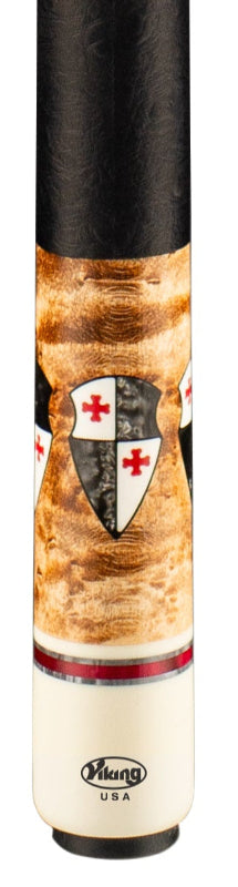 Viking Defender DF0804 Cue – Sword & Shield Inlays
