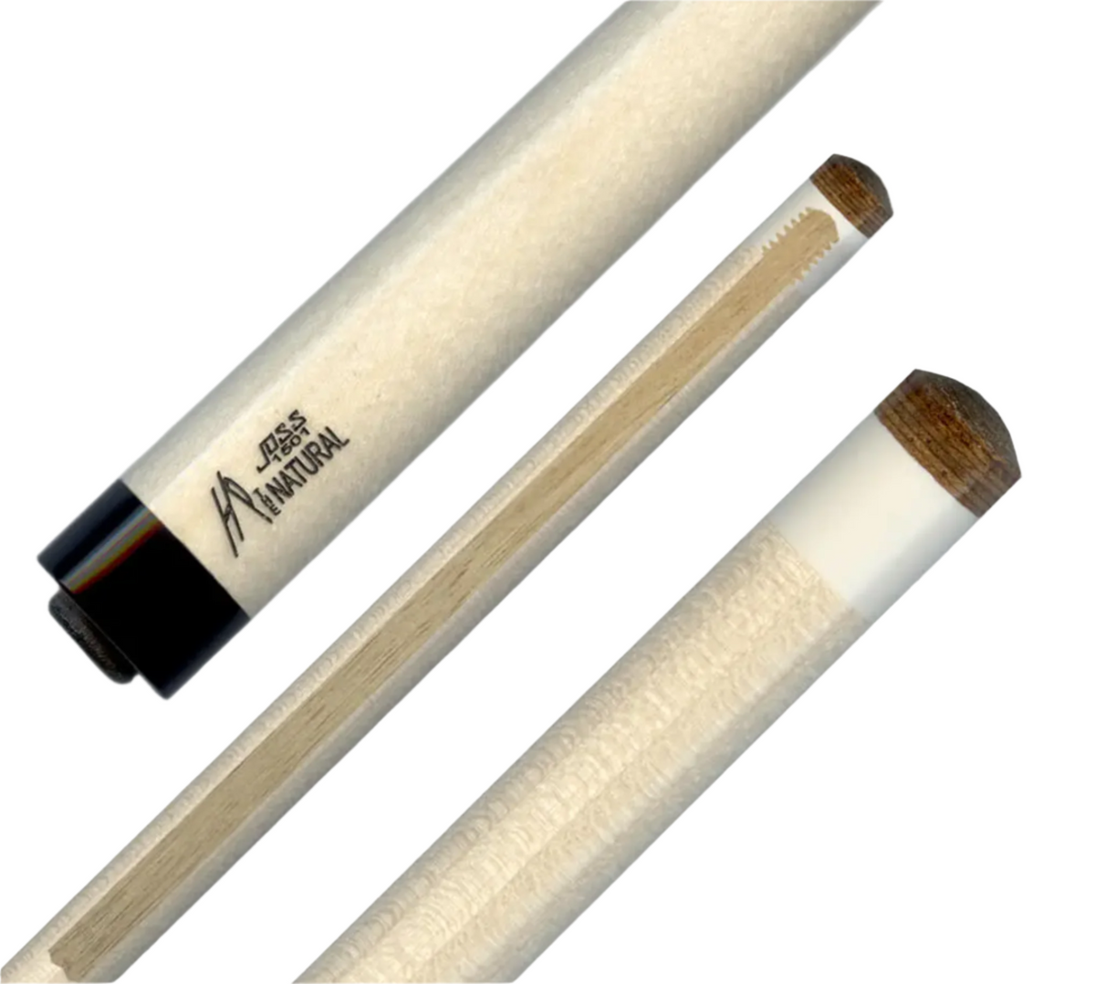 JOSS ハイパフォーマンス ナチュラルシャフト 5/16-14山 Joss High Performance Pool Cue Shaft – Low Deflection