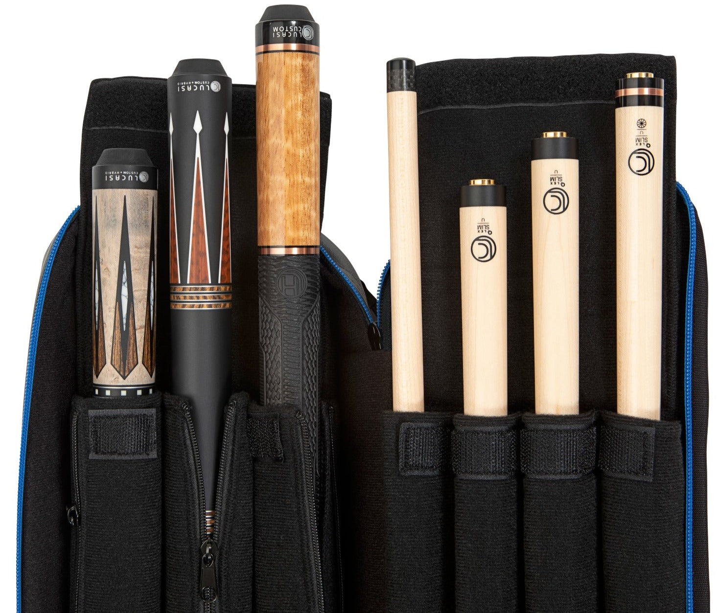 Cu Case Lucasi Hybrid Rival 3x4 Butterfly Pool Cue Case