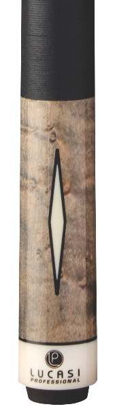 Lucasi Lucasi Pro Series - Grey Wash Birdseye Maple Cue - Butt Only Pool Cue