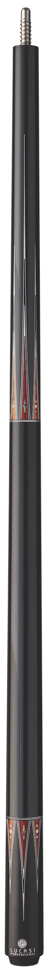 Lucasi Lucasi Pro OD Series - Ebony No Wrap Cue - Butt Only Pool Cue