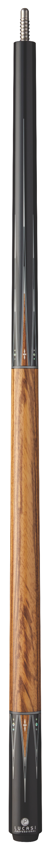 Lucasi Pool Cue OD Zebrawood -Lucasi