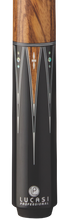 Load image into Gallery viewer, Lucasi Pool Cue OD Zebrawood 