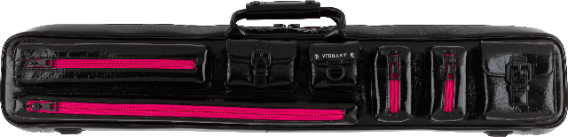 Action Lizard LXVMBF Vibrant Black & Pink 3x5 Soft Case Pool Cue Case