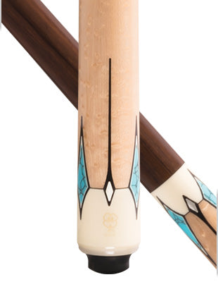 McDermott G411 Pool Cue Turquoise Diamond Inlay-10% Off at