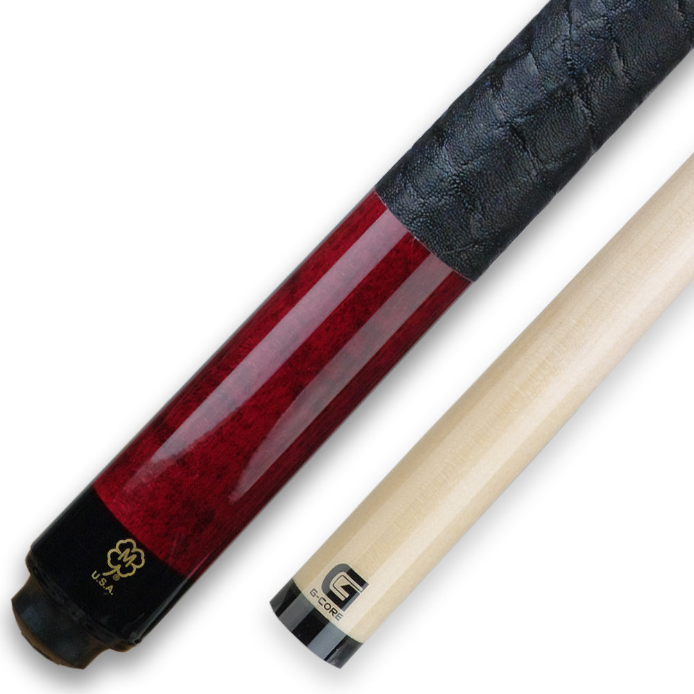 McDermott GS03 Cue Stick Burgundy Stain Maple - GCore Promo