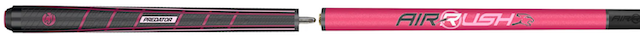 Predator Predator Air Rush Pink Jump Cue - Sport Wrap Jump Cue