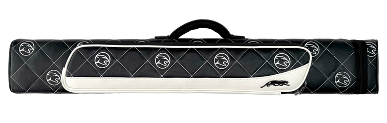 Predator Roadline Cat Head black and white 3x5 hard cue case front
