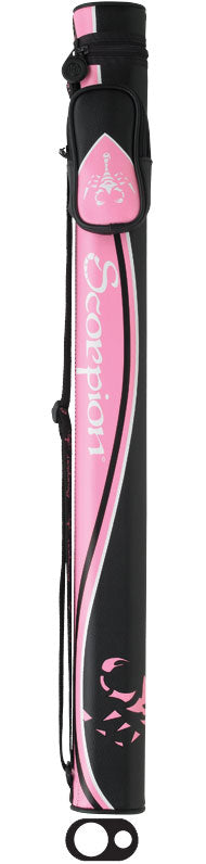 Scorpion-PINK Pool Cue Case 1x1 -Scorpion