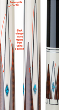 Load image into Gallery viewer, Majestic Daytime Cue - #33 with Carbon Pro (blemished)