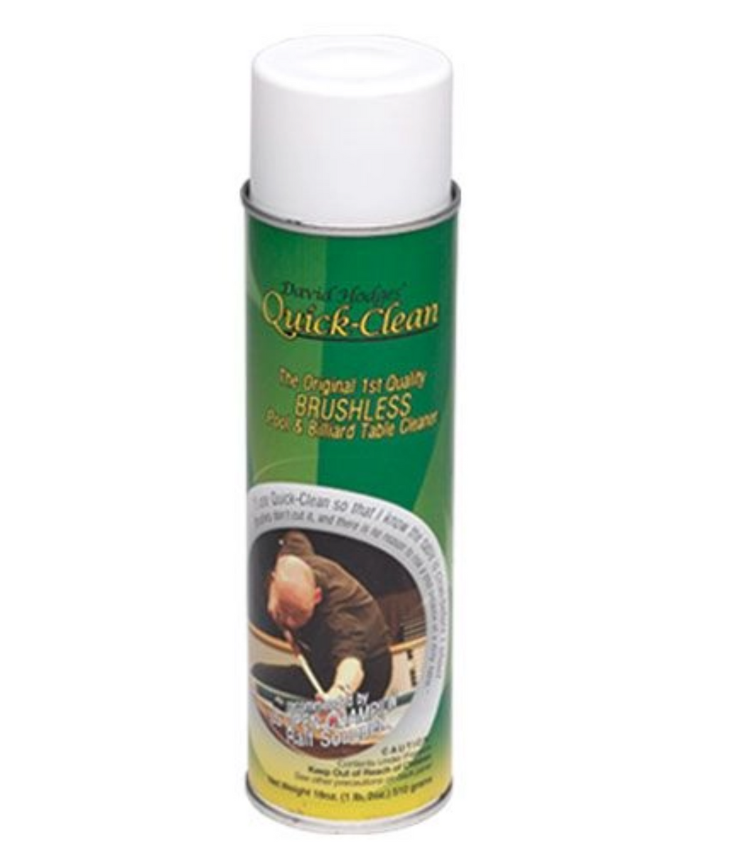 Quick Clean Pool Table Cleaner for billiard felt at Budget Billiards