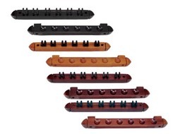 6 Cue Wall Rack | Two Piece