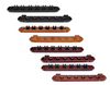 Budget Billiards Supply 6 Cue Wall Rack | Two Piece 