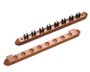 Budget Billiards Supply 8 Cue Wall Rack | Clips | Two Piece 