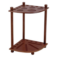 Cuestix Economy Floor Rack, Holds 8 Cues - Chocolate, Honey, Wine or Midnight