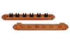 Budget Billiards Supply 6 Cue Wall Rack | Two Piece 