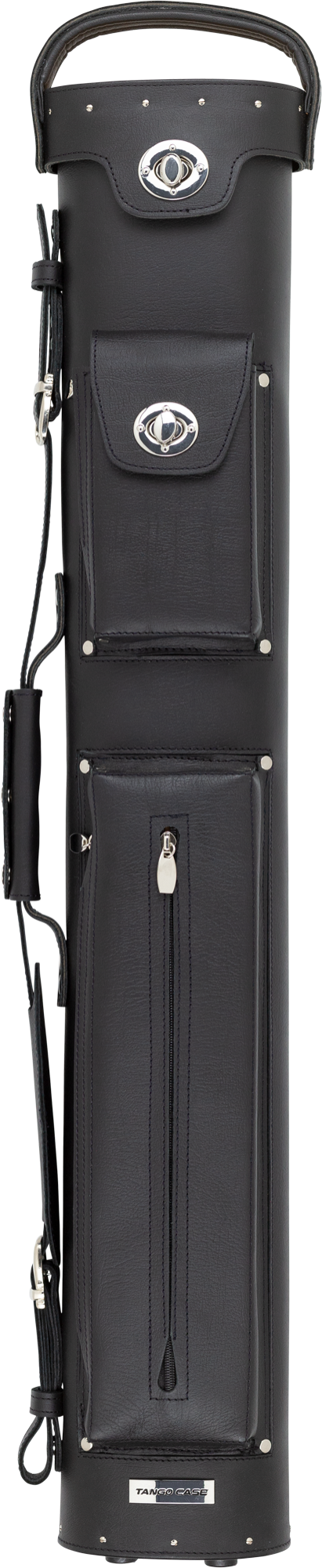 Tango Angus Cue Case - Black Leather -Tango