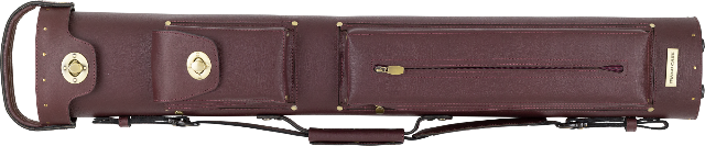 Tango Tango Angus Cue Case - Burgundy Leather Pool Cue Case