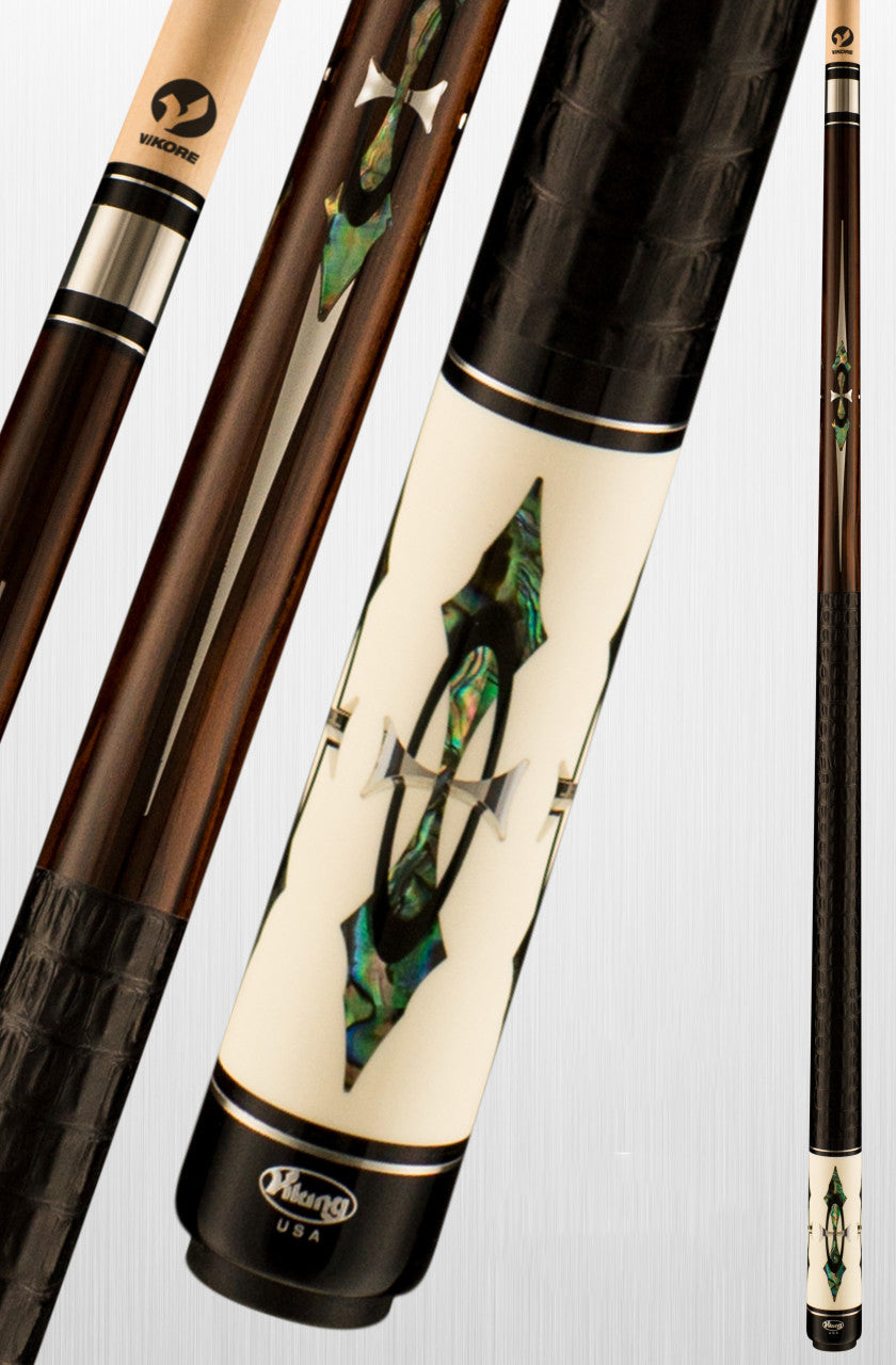 Viking Defender DF0800 Pool Cue – Abalone | 0% Financing Available