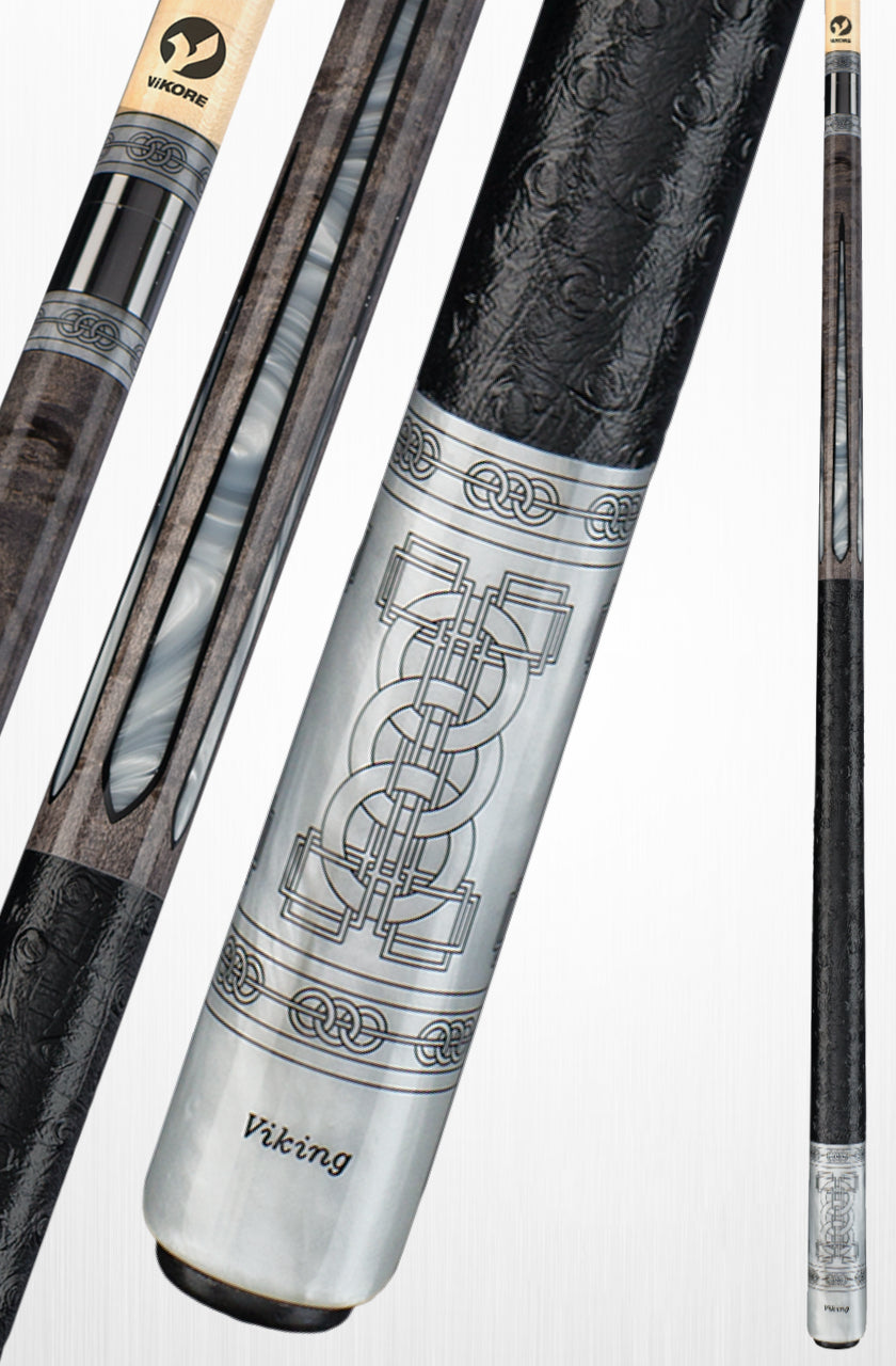 Viking Defender DF0911 Pool Cue – Smoke Stain - Pearl Inlays | 0