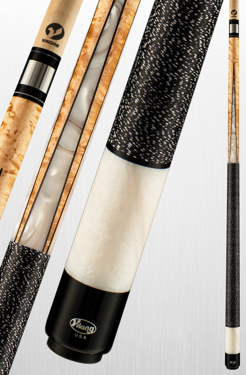 Viking Helix HL0404 Pool Cue – White Pearl | 0% Financing Available